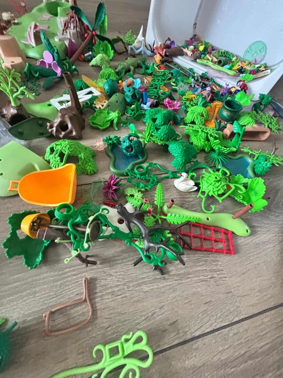 Grote Playmobil jungle/dieren set met veel accessoires, Kinderen en Baby's, Wild life, Gebruikt, Complete set, Overige typen