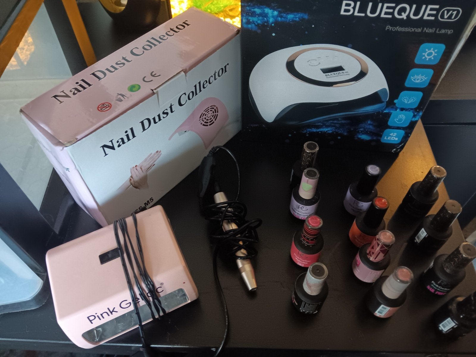 Uitgebreide Pink Gelac Gellak Set compleet, Ophalen of Verzenden, Zo goed als nieuw
