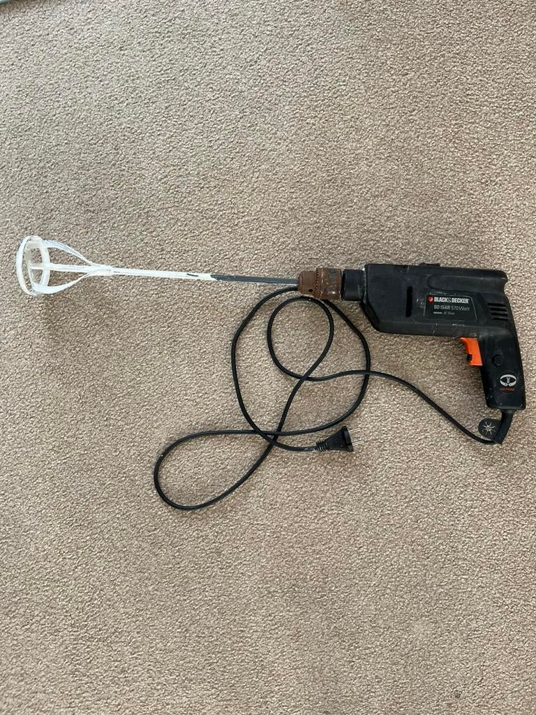 Black&Decker verfmenger / mixer, Ophalen, Gebruikt