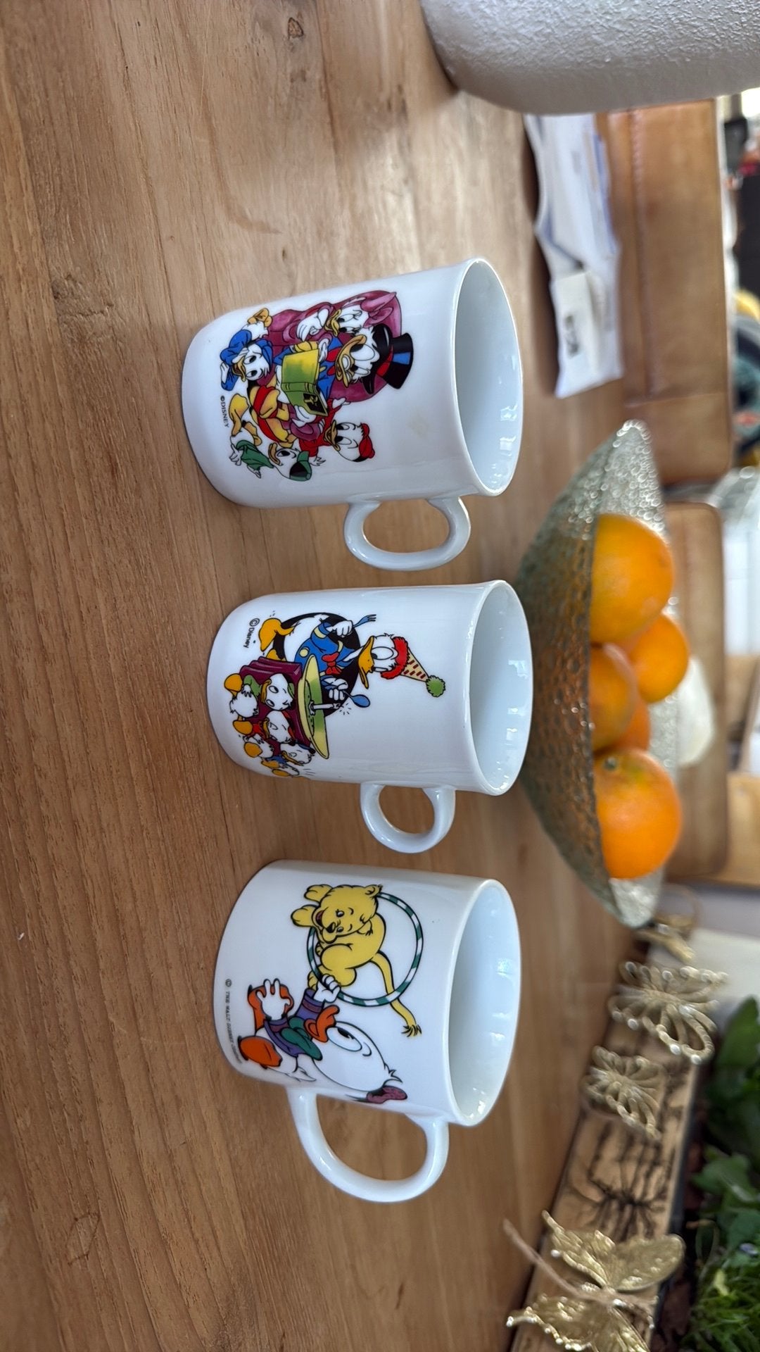 3 kopjes disney, Ophalen, Overige stijlen, Kop(pen) en/of Schotel(s)
