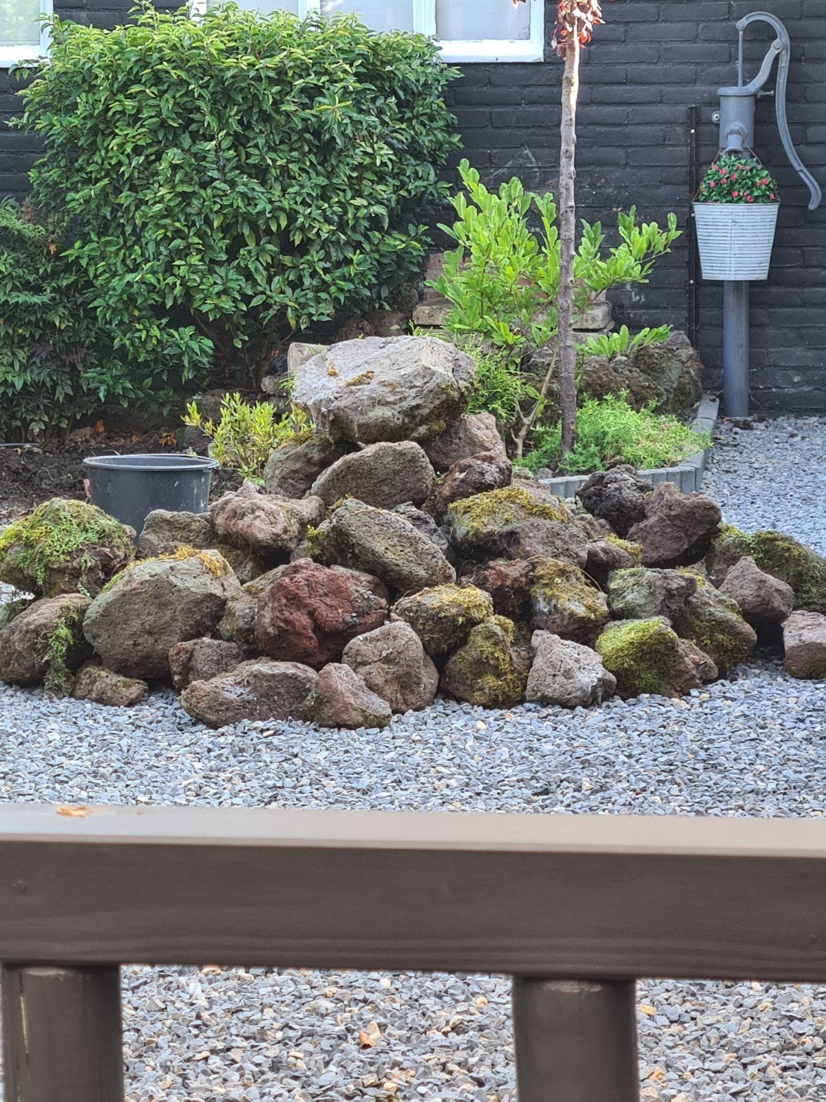 lava stenen, Tuin en Terras, Ophalen, Bruin, Lava, Overige typen