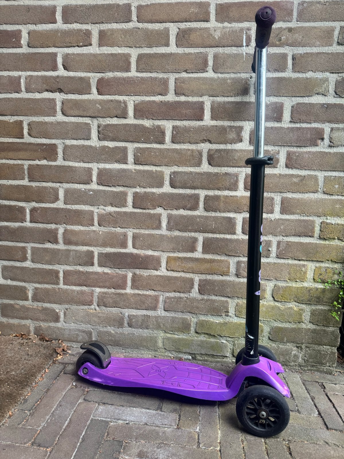 Maxi Micro step paars met 3 wielen, Ophalen, Gebruikt, Gewone step