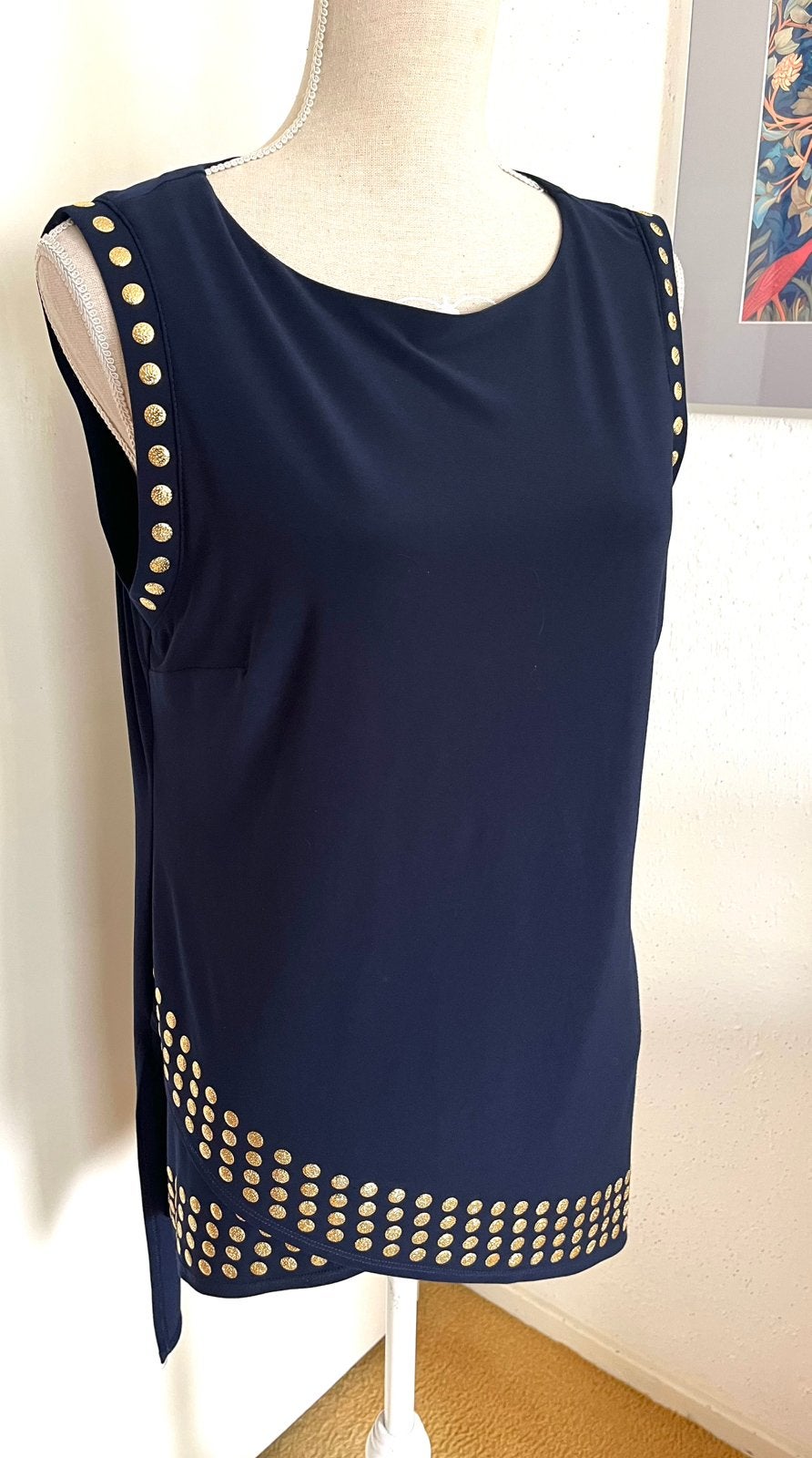 Joseph Ribkoff blauwe tuniek maat 42(dmv), Kleding | Dames, Ophalen of Verzenden, Zo goed als nieuw, Maat 42/44 (L), Blauw