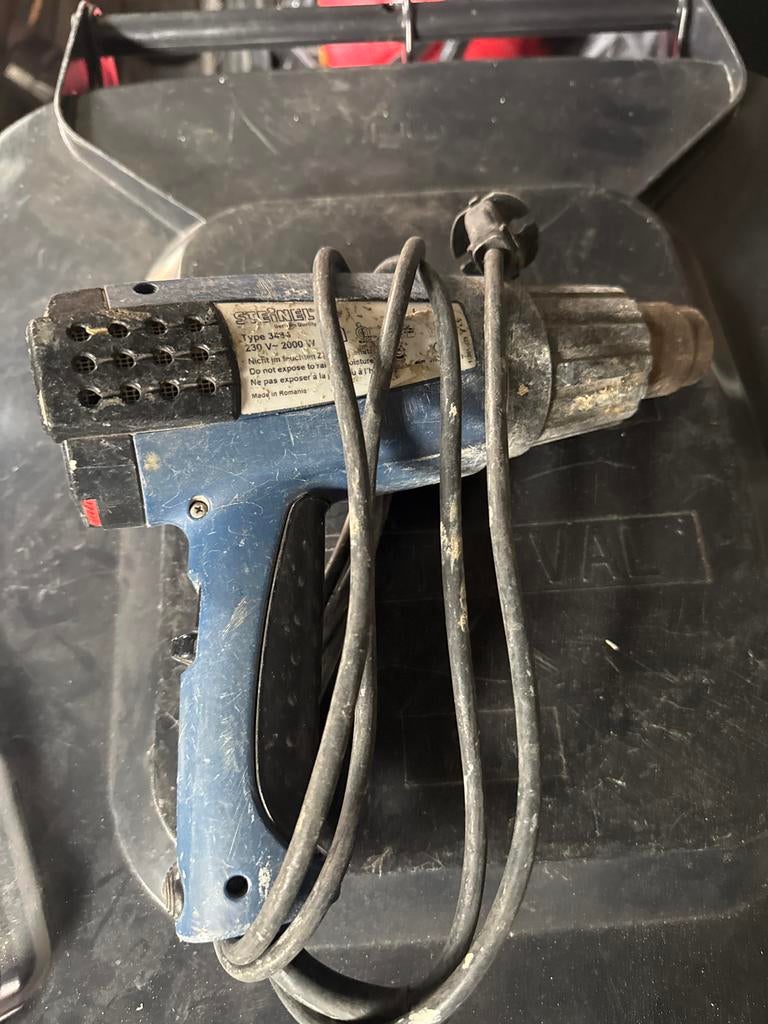 Steinel heteluchtpistool HL 1910 E - Gebruikt, Ophalen of Verzenden, Zo goed als nieuw