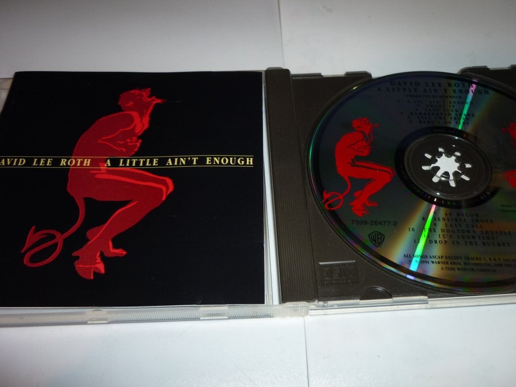 David Lee Roth - A Little Ain't Enough CD (Hard Rock), Cd's en Dvd's, Inclusief boekje, Gebruikt, Verzenden, Hard Rock
