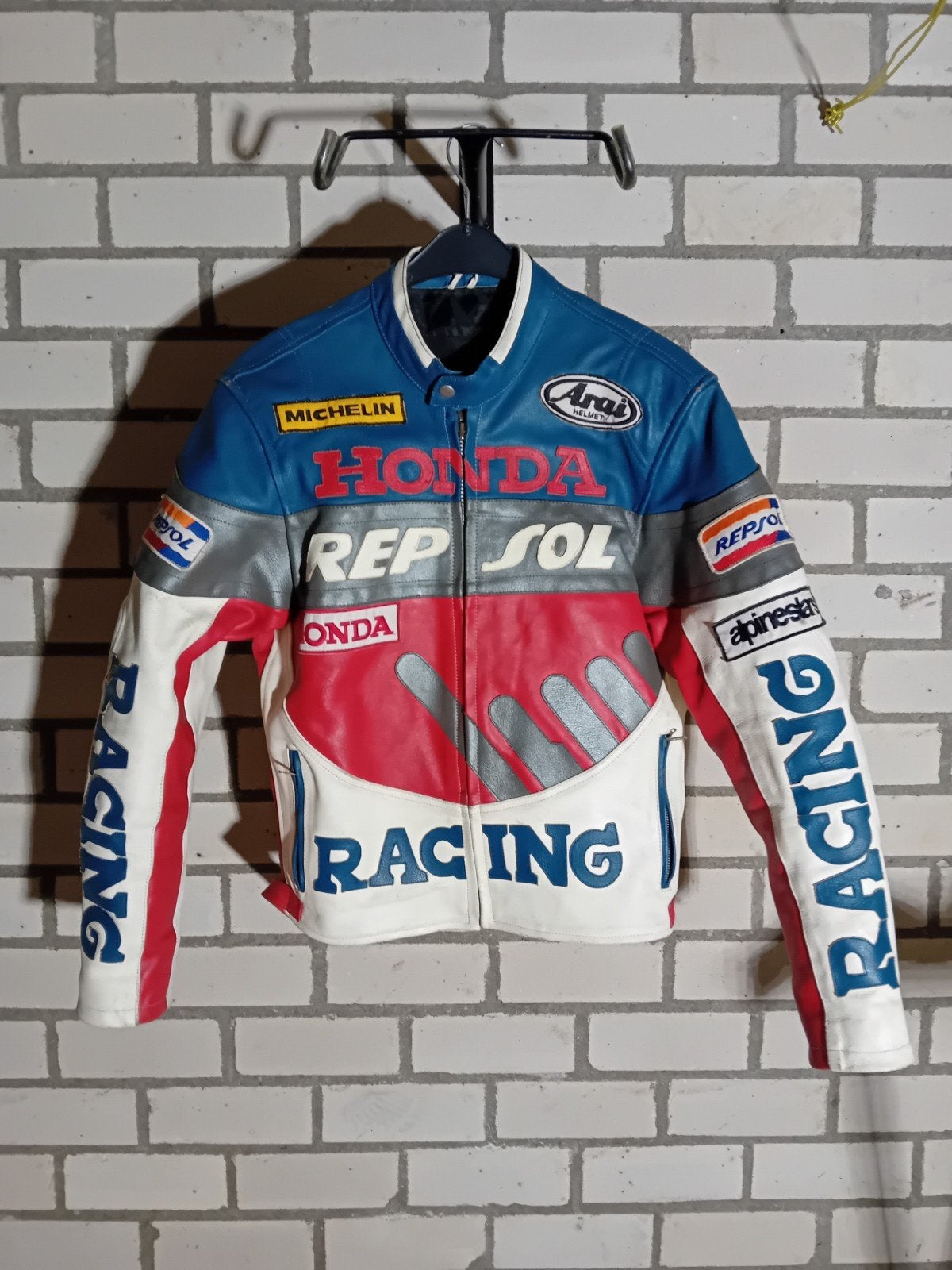 Honda rapsol racing leren moterjas, Honda, Dames, Jas | leer, Ophalen of Verzenden