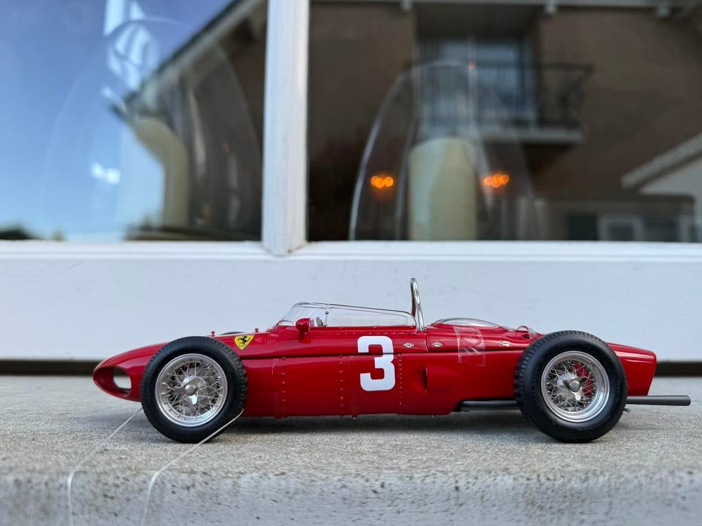1:18 Ferrari Dino 156 F1 #3 Sharknose GP 1961 CMC M-069, Overige merken, Auto, Ophalen of Verzenden, Zo goed als nieuw