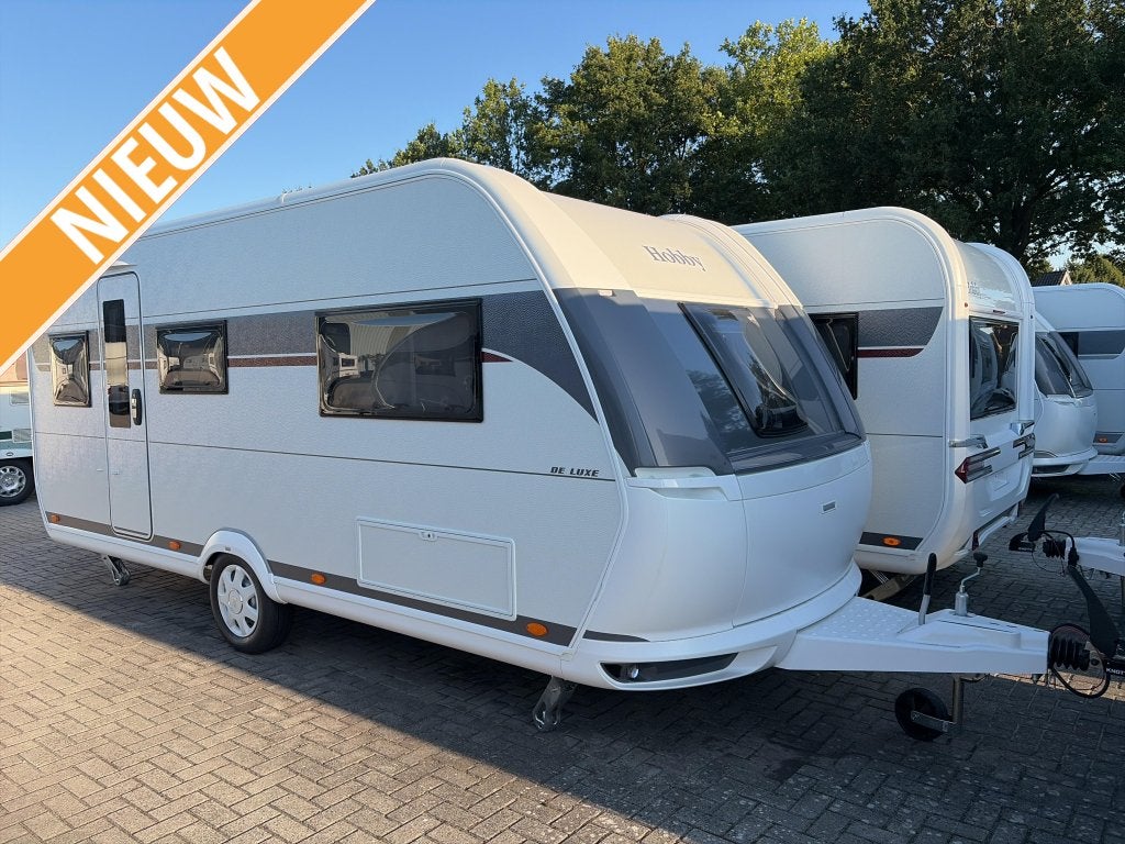 Hobby De Luxe 495 UL Model 2027, Schokbreker, Rondzit, Hobby, Bedrijf