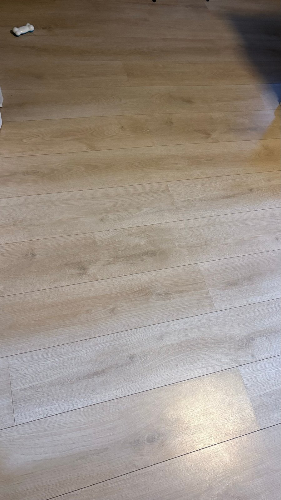 30m2 Laminaat vloer zomer eiken, 4 jaar oud, Ophalen, Gebruikt, 50 tot 150 cm, 10 m² of meer