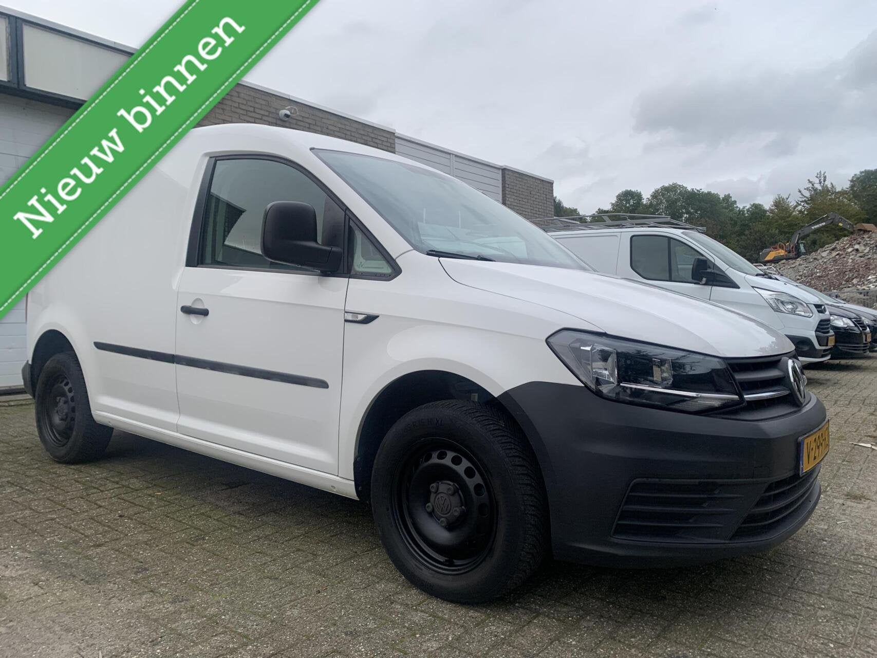 Volkswagen Caddy Bestel 2.0 TDI L1H1 EURO6 NWE APK NAP Airco, Auto's, 1349 kg, Stof, Gebruikt, 4 cilinders