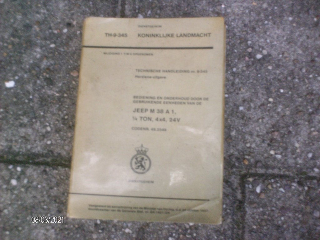 GEBRUIKSAANWIJZING NEKAF TH 9-345, Auto diversen, Ophalen of Verzenden