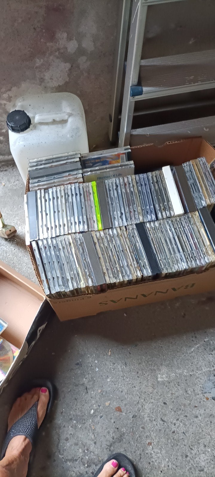 Bananendoos vol diverse CD's - Doe een bod!, Cd's en Dvd's, Cd's | Overige Cd's, Ophalen of Verzenden