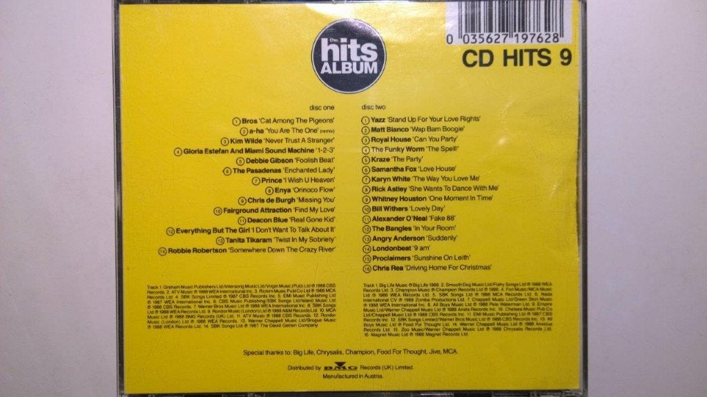 The Hits Album, Ophalen of Verzenden, Zo goed als nieuw, Pop, Album