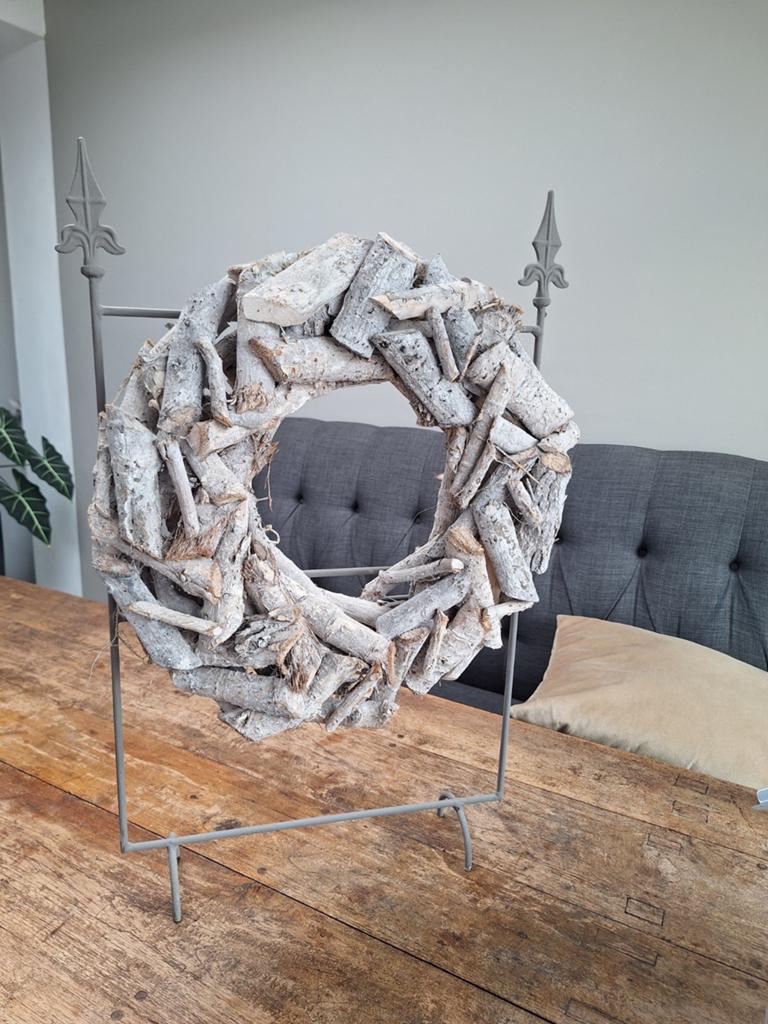 Landelijke krans raamdecoratie, Ophalen, Zo goed als nieuw