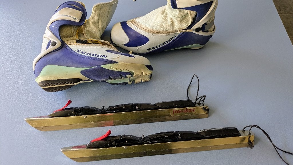 Schaatsen Salomon, Overige merken, Klapschaats, Gebruikt, Overige typen