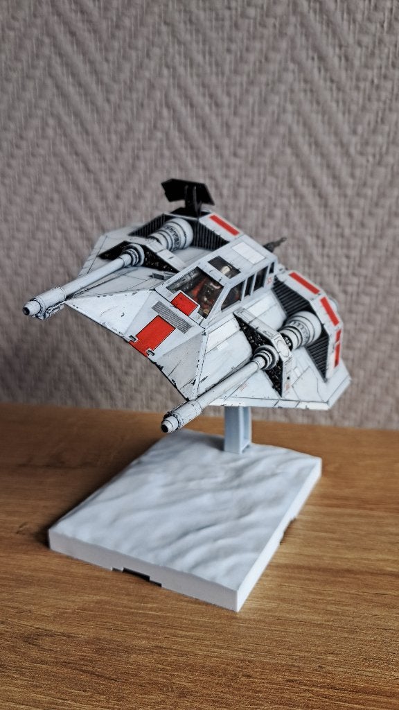 bandai star wars Snowspeeder 1/48 en 1/144, Verzamelen, Star Wars, Ophalen, Zo goed als nieuw, Replica