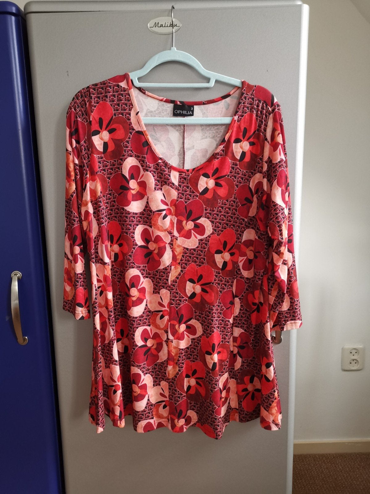 Ophelia Tuniek met Bloemenprint - Maat 3, Ophelia, Maat 42/44 (L), Nieuw, Ophalen of Verzenden