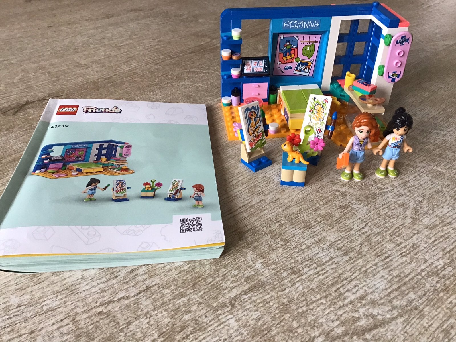 Lego friends Liann’s kamer 41739, Ophalen of Verzenden, Zo goed als nieuw