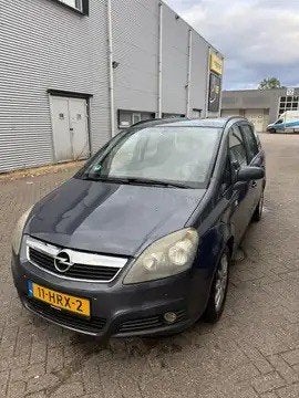 Opel Zafira grijs 7 zits, Auto's, Opel, Stof, 4 cilinders, Origineel Nederlands, Grijs