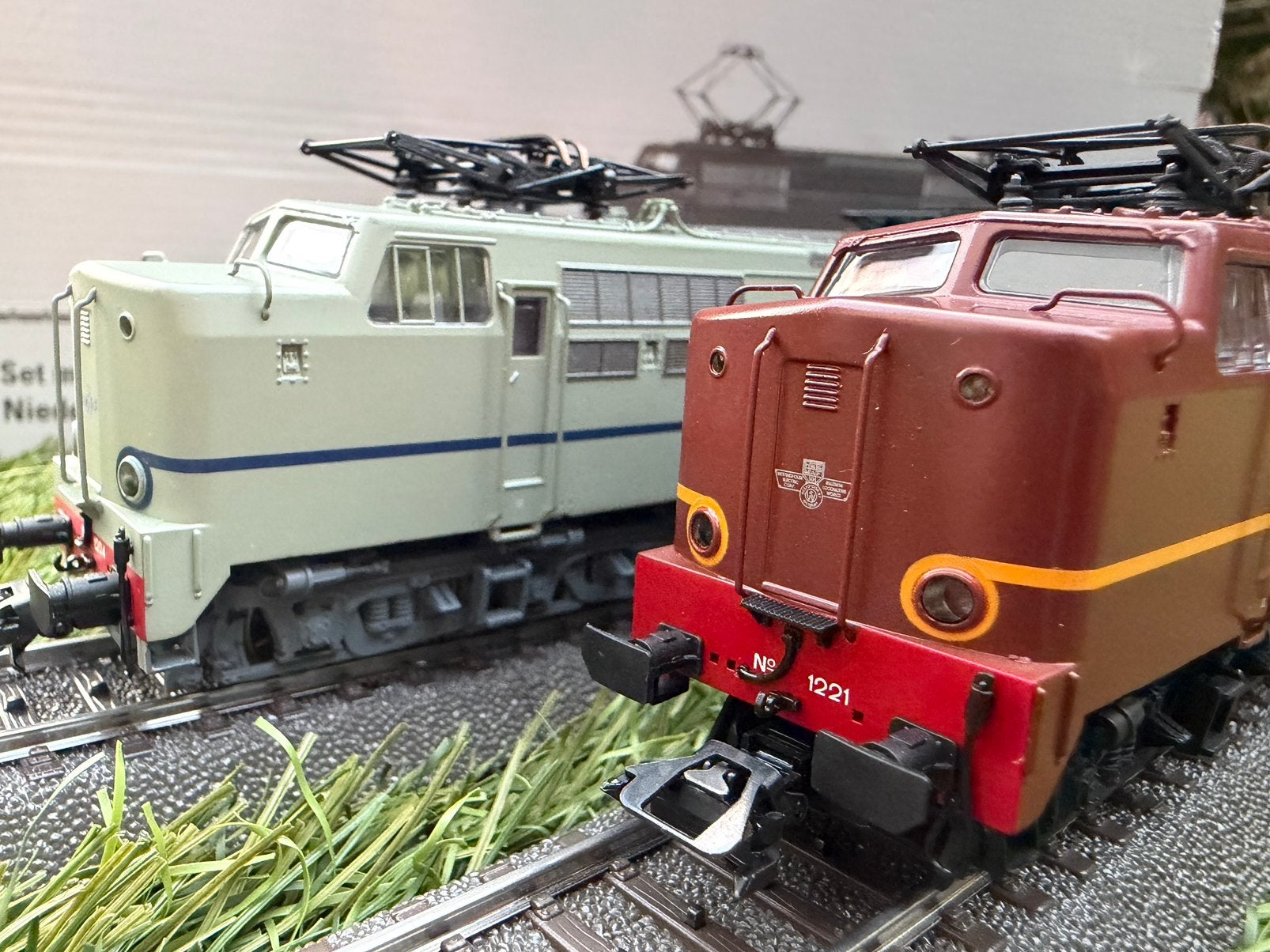 Märklin HO 37123 NS Dubbelset 1200 serie (exclusief!), Wisselstroom, Locomotief, Ophalen of Verzenden, Märklin