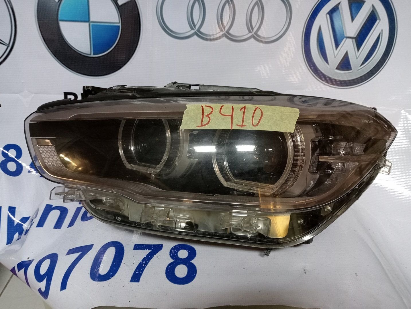 BMW 1 SERIE F20 F20 LCI VOL LED KOPLAMP LINKS 741414105, Gebruikt, -, -, Ophalen of Verzenden