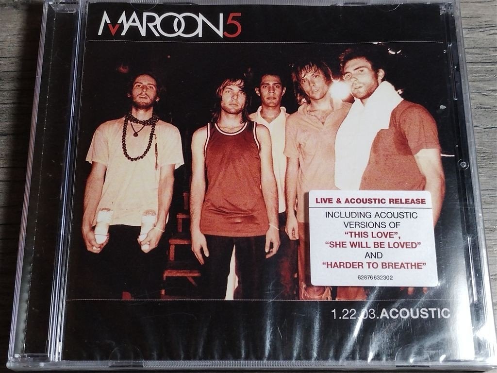 Maroon 5 ‎– 1.22.03. Acoustic [NIEUW], Ophalen of Verzenden, Gebruikt, Pop