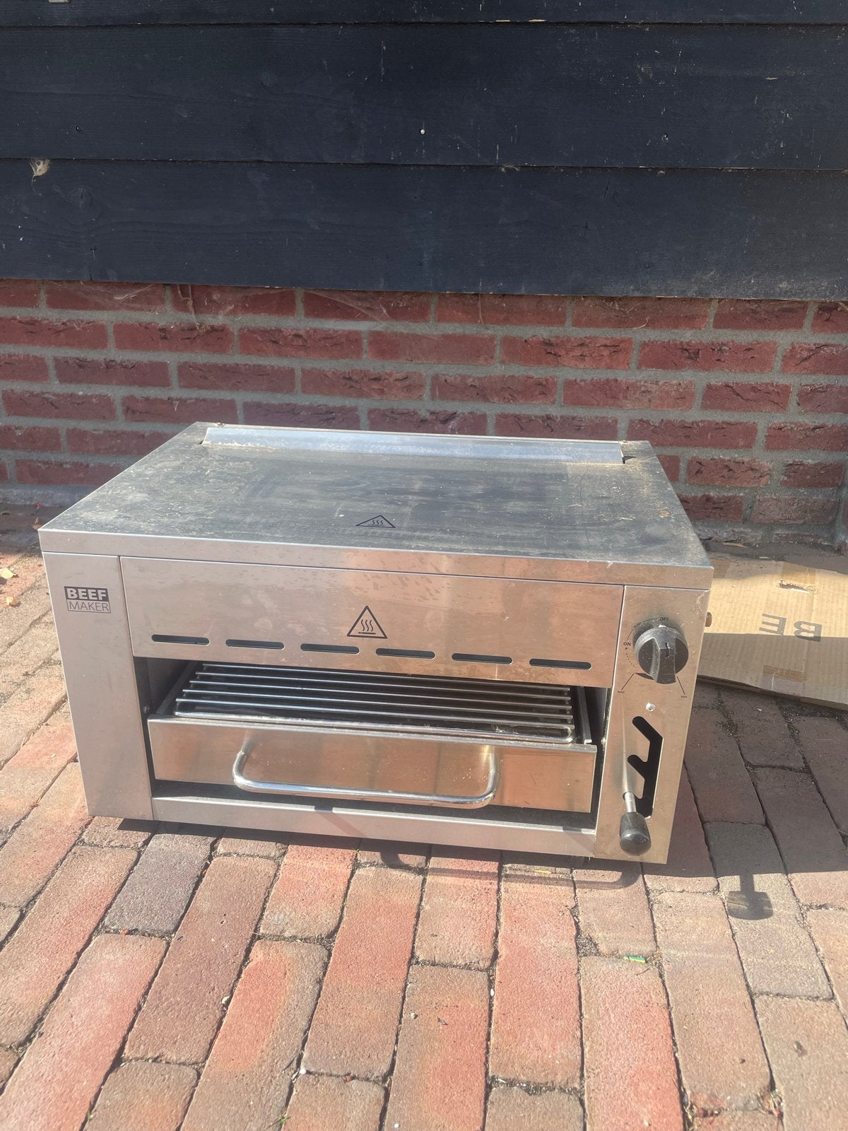 Beef Maker Hoge Temperatuur Grill met Pizzasteen, Tuin en Terras, Barbecue-accessoires, Nieuw, Ophalen