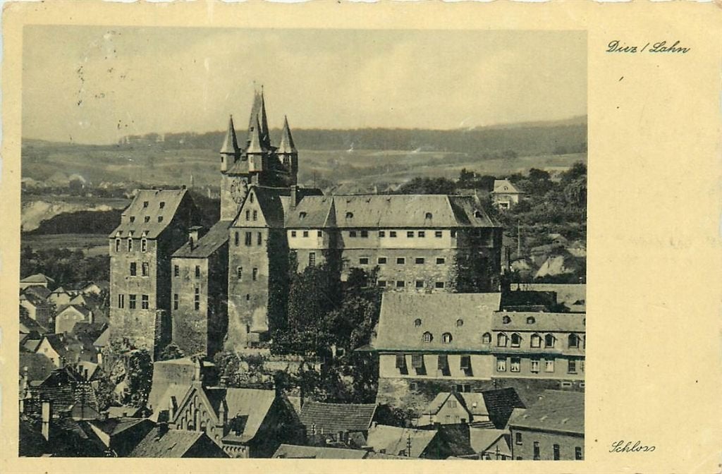 701-486-003 Diez Schloss, Verzenden, Voor 1920, Duitsland