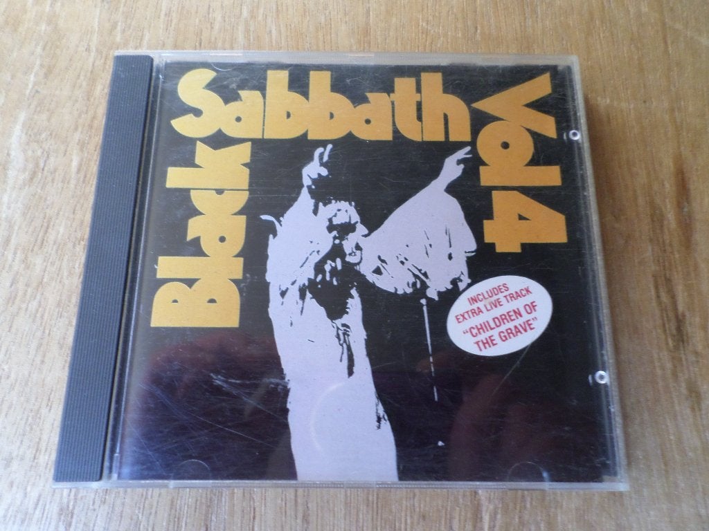 Black Sabbath - Vol 4 CD 1989 (oranje letters), Ophalen of Verzenden, Zo goed als nieuw