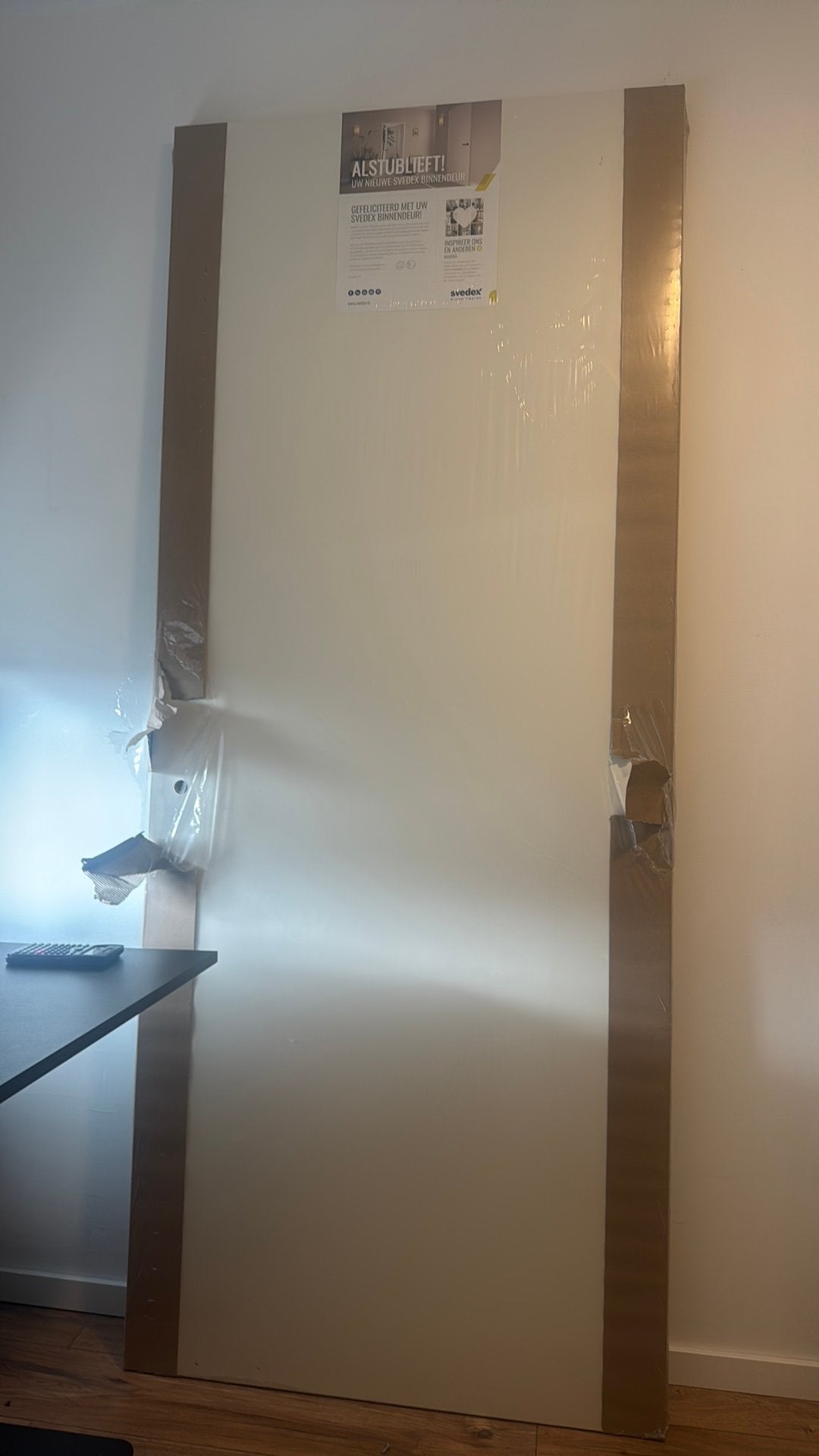 Svedex binnendeur 231x93, Ophalen of Verzenden, Zo goed als nieuw, Binnendeur, 200 tot 215 cm