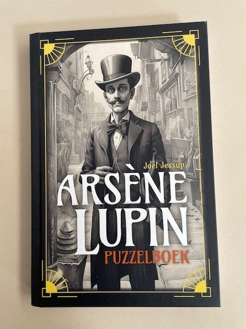 Arsene Lupin. Puzzelboek. Joel Jessup. NIEUW., Ophalen, Nieuw, Overige onderwerpen, Joel Jessup.