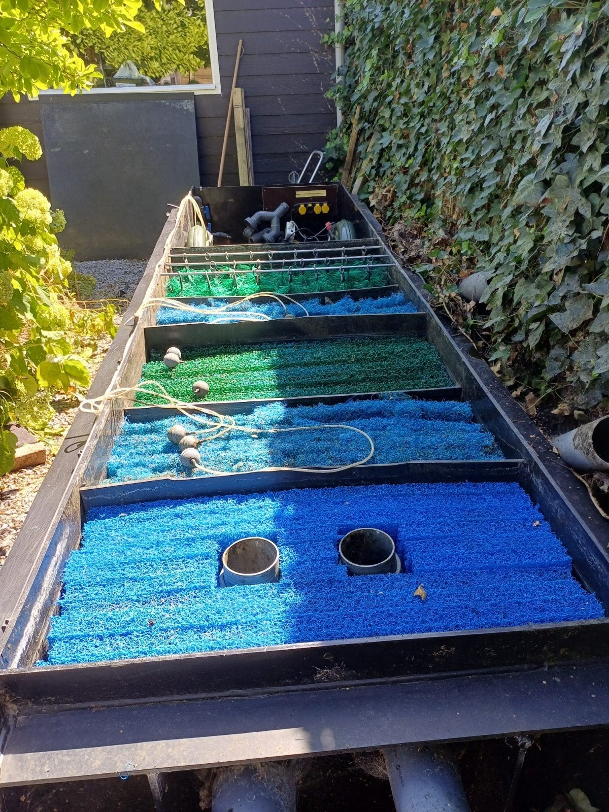 6 kamer vijverfilter (gereserveerd), Tuin en Terras, Vijver-toebehoren, Ophalen, Gebruikt, Vijverfilter