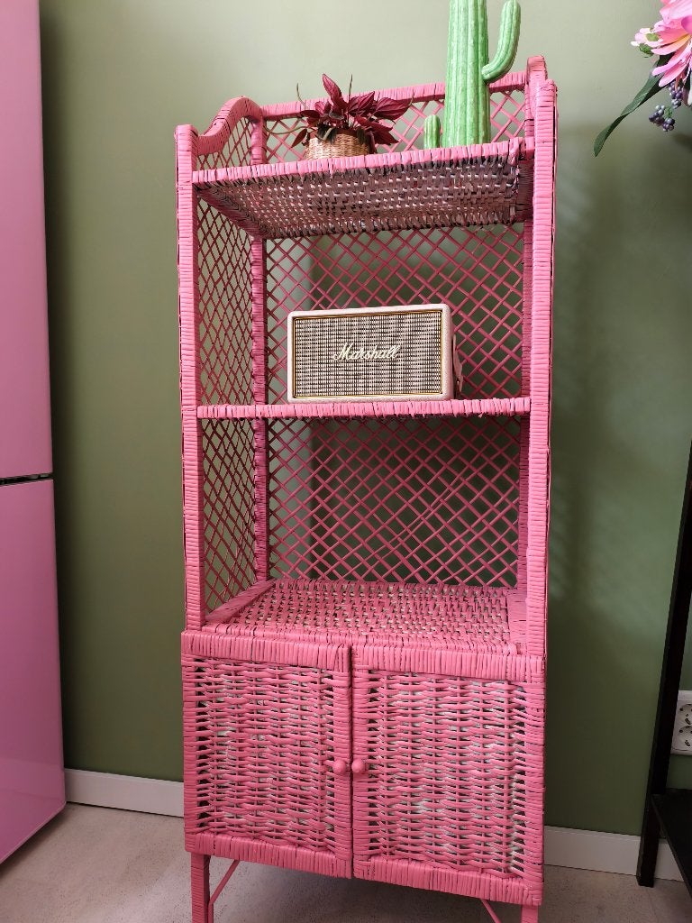 Natuurlijk handgemaakt wicker kastje., Ophalen