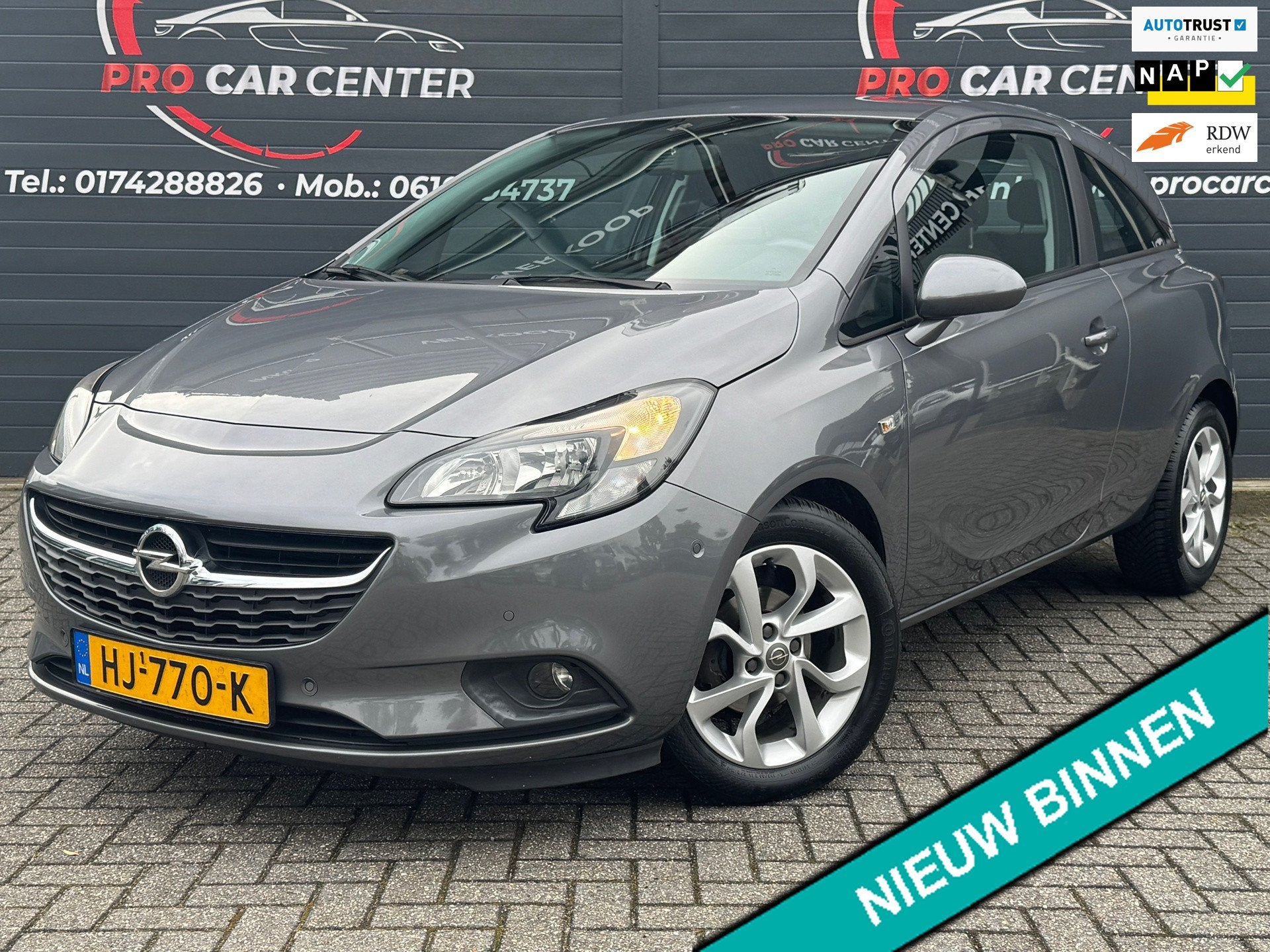 Opel Corsa 1.4 Edition AUT|CRUISE|AIRCO|CAM|PDC V-A|EL.RAMEN, Stof, Origineel Nederlands, Bedrijf, 550 kg