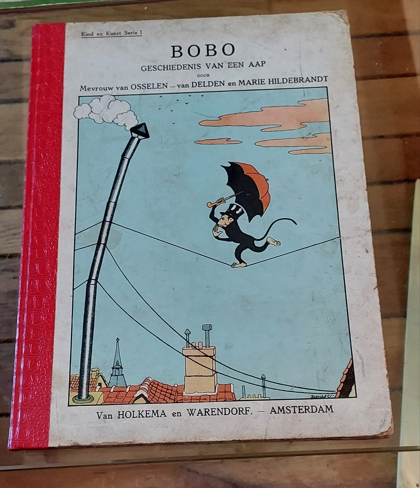 Unieke vroege druk (1923) - Bobo, geschiedenis van een aap -, Ophalen of Verzenden