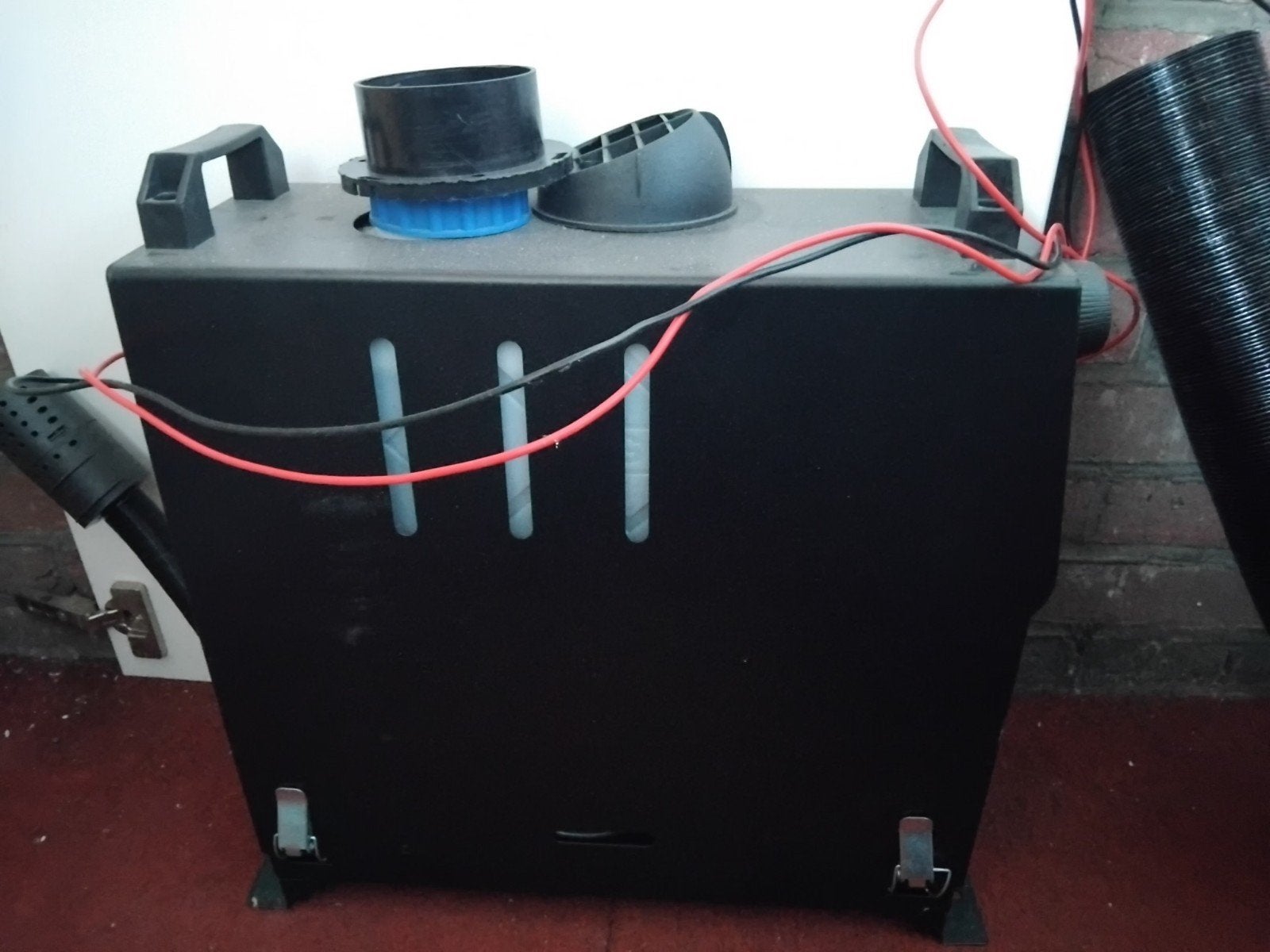 Diesel luchtverwarmer 12V 5KW met afstandsbediening, Ophalen, Gebruikt, Verwarmen, Minder dan 60 m³