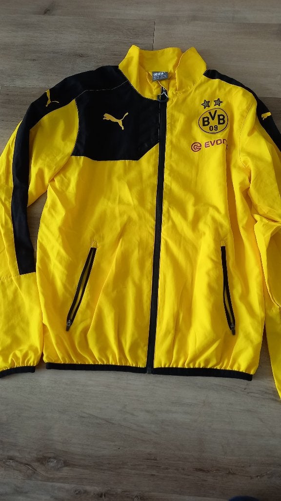 Borussia Dortmund Puma Trainingsjack 2012-2013, Maat S, Ophalen of Verzenden, Gebruikt, Trainingspak