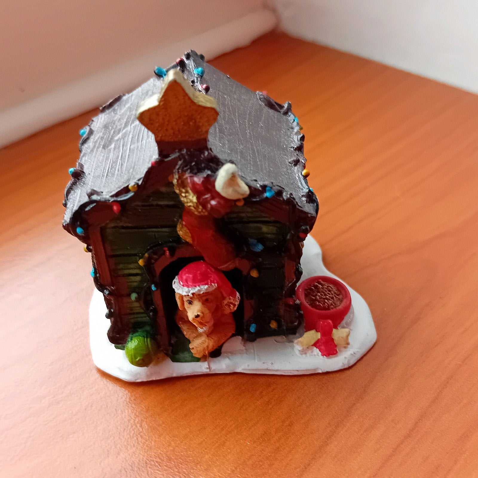 Lemax Decorated Light Doghouse, Lemax figuur Kerstdorp, Ophalen of Verzenden