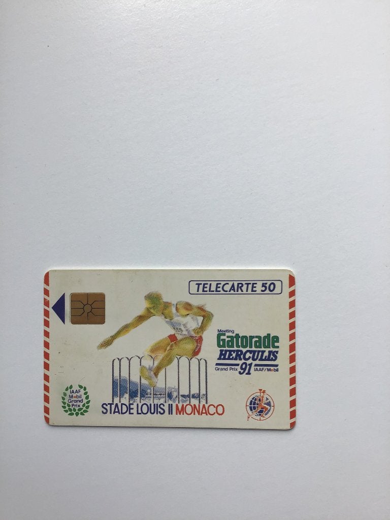 Monaco 2, 8/91, gebruikt., Verzamelen, Telefoonkaarten, Ophalen of Verzenden, Nederland