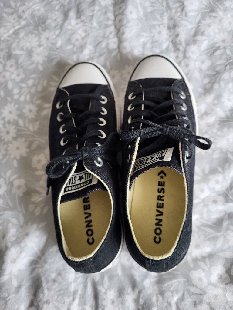 Converse All-star dames sneakers, Zwart, Ophalen of Verzenden, Converse All Stars, Sneakers of Gympen