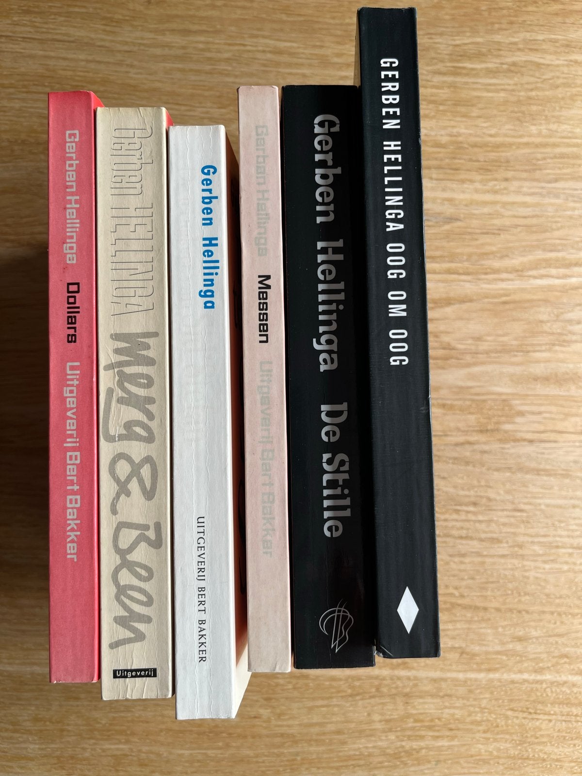 Gerben Hellinga Thriller Collectie (6 boeken), Ophalen of Verzenden, Gelezen, Nederland