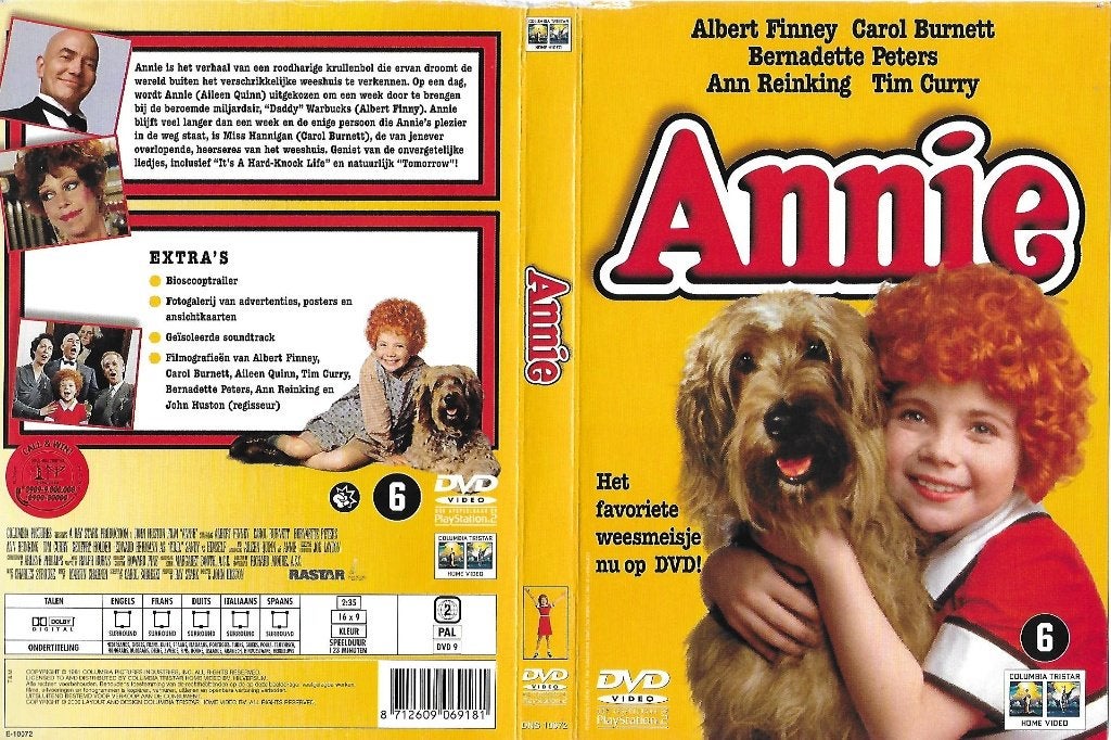 Annie, Vanaf 6 jaar, Ophalen of Verzenden, Zo goed als nieuw, Film