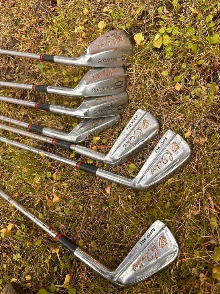Vintage John Letters Super Mex Golfclub Set, Sport en Fitness, Golf, Ophalen, Gebruikt, Set, Overige merken