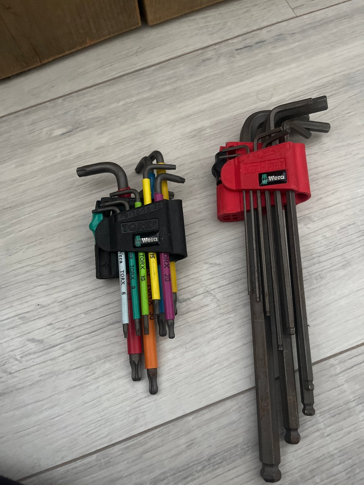 Wera Torx en Inbus sleutelsets, Ophalen of Verzenden, Gebruikt