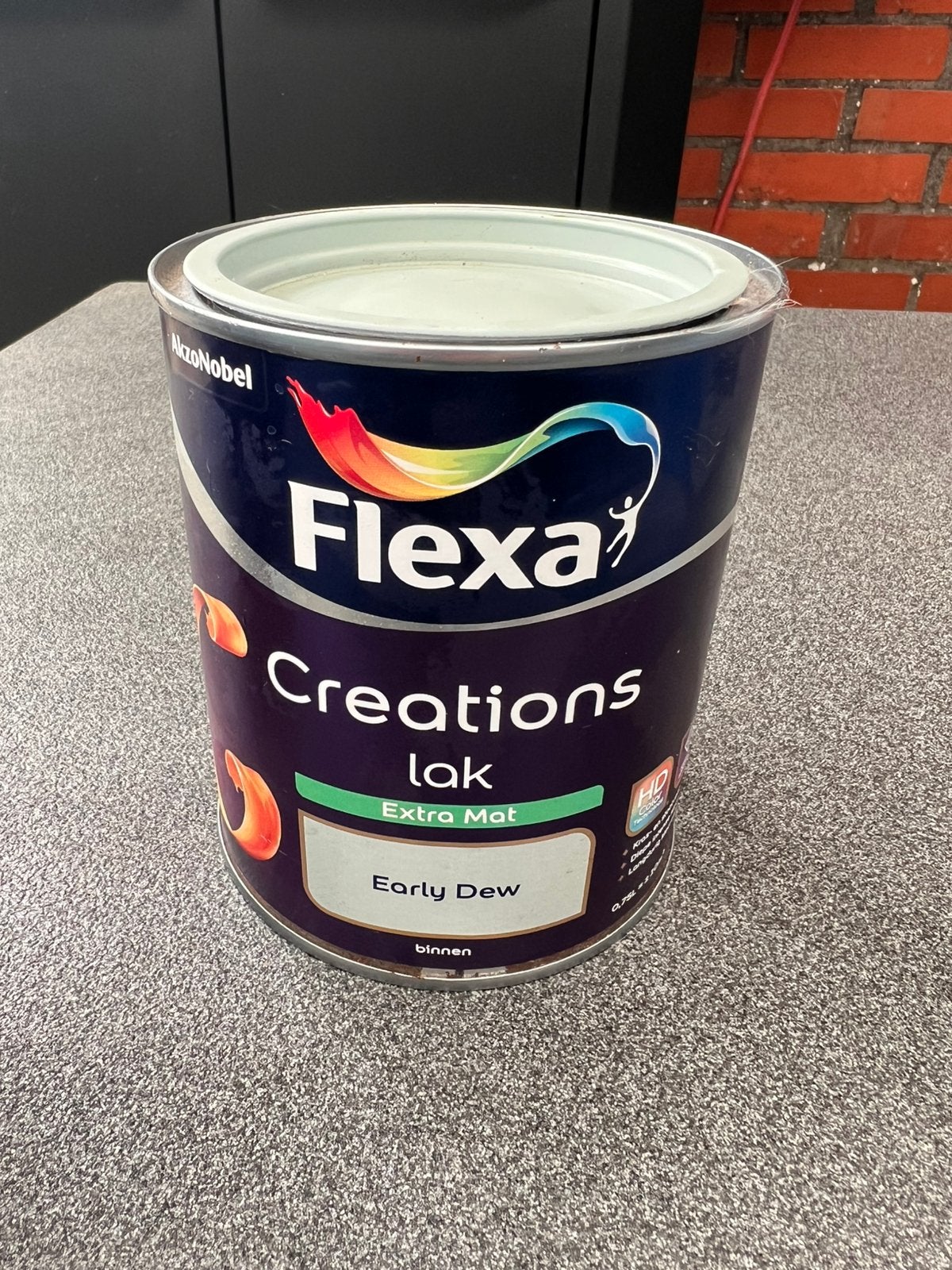 Flexa creations lak Extra mat, Early Dew, Ophalen, Nieuw, Lak, Minder dan 5 liter