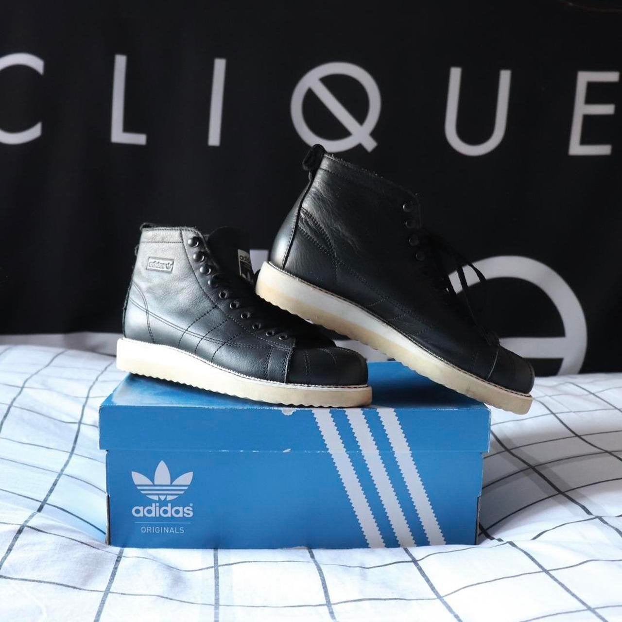 Adidas Superstar schoenen, Verzenden, Zwart, Sneakers of Gympen, Zo goed als nieuw