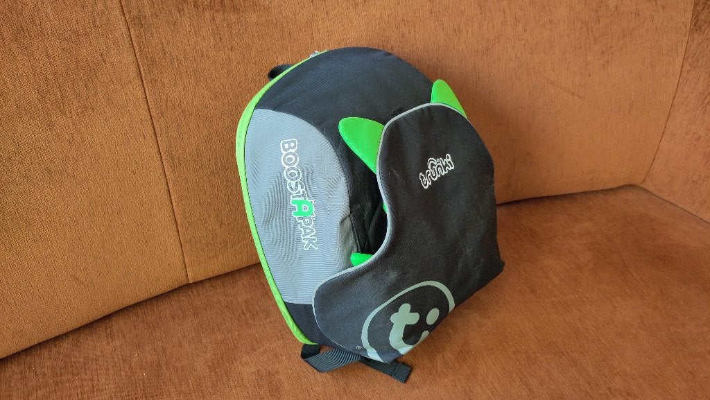 Trunky Boostapak draagbaar autostoeltje rugzak, Kinderen en Baby's, Autogordel, 15 t/m 36 kg, Zo goed als nieuw, Ophalen