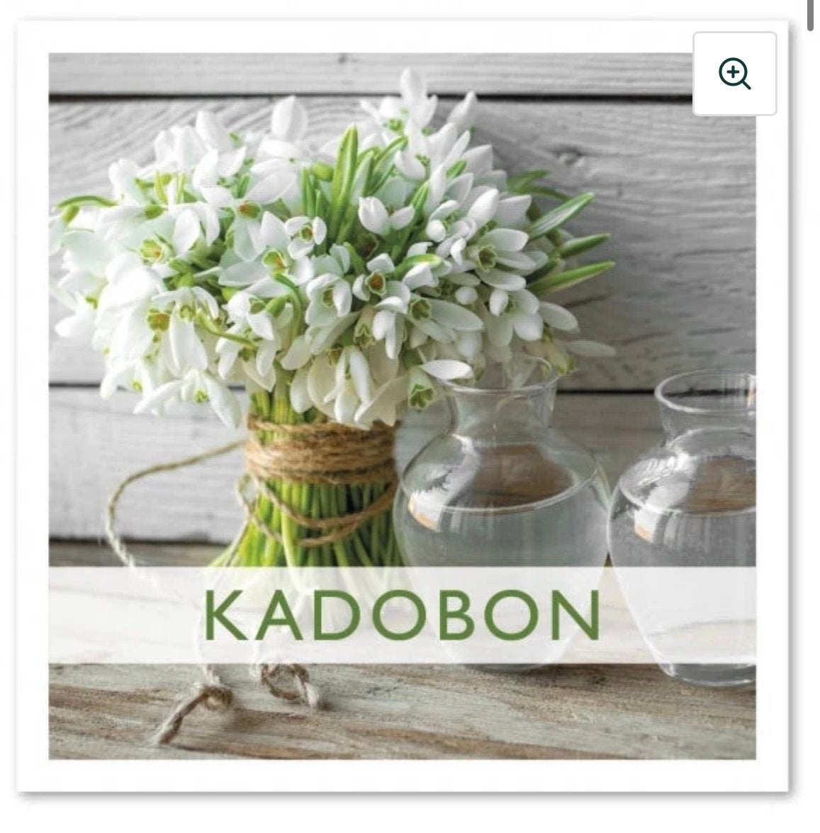 Cadeaubonnen/ kadobon, Tickets en Kaartjes, Eén persoon, Cadeaubon