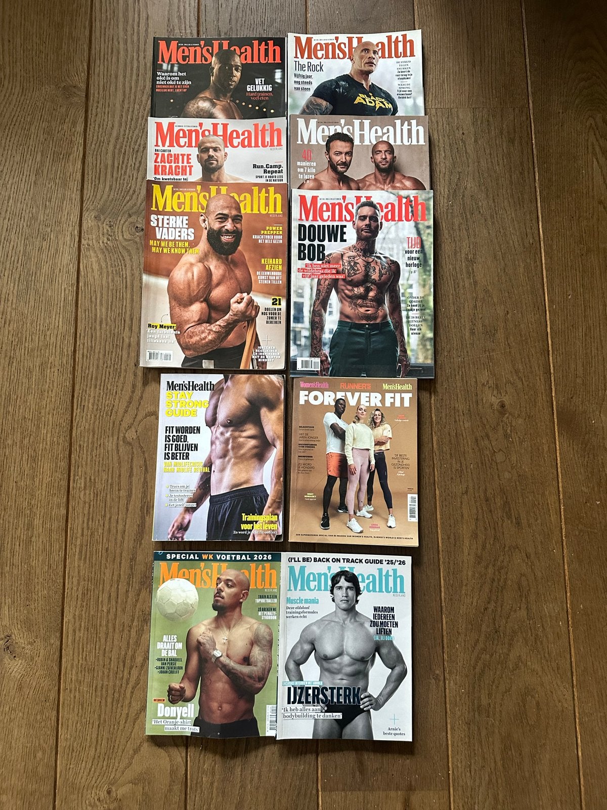 Men's Health magazines 10x - Diverse jaargangen, Boeken, Tijdschriften en Kranten, Ophalen of Verzenden, Gelezen, Overige typen