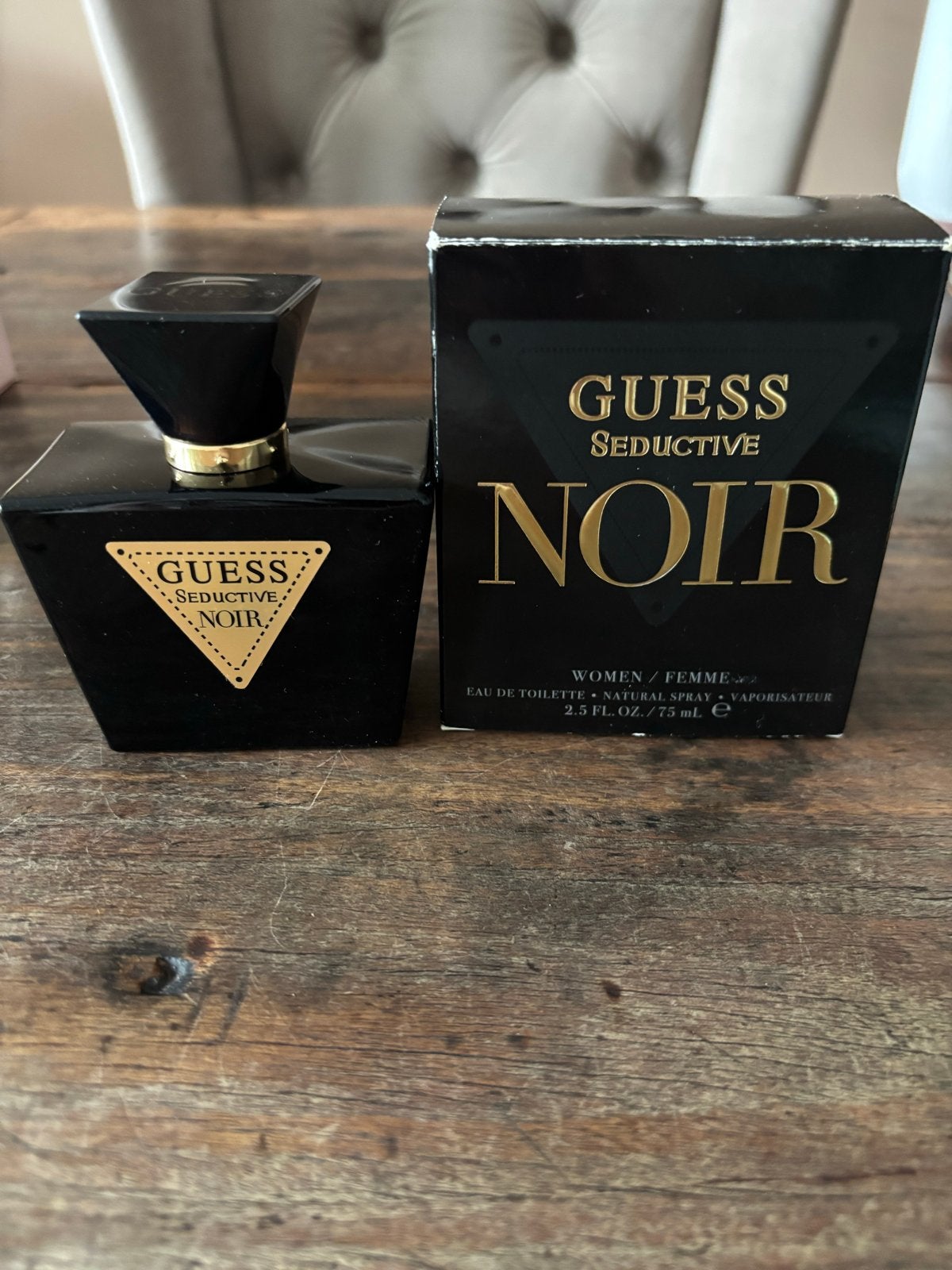 Guess Seductive Noir Eau de Toilette 75ml, Ophalen of Verzenden, Zo goed als nieuw